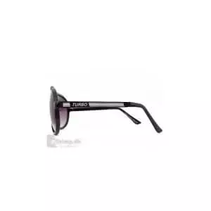 TURBO AVIATORS SOLBRILLE MED HVID DETALJE